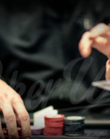 بازی پوکر هولدم فولد کردن مقابل شرط بزرگ
